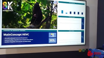 IBC 2022 - MainConcept shows VVC encoder 8K in the Cloud