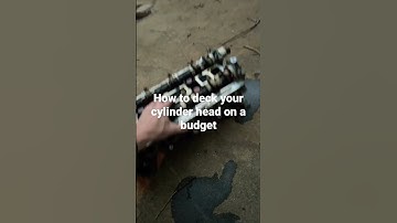 Decking cylinder head on a budget
