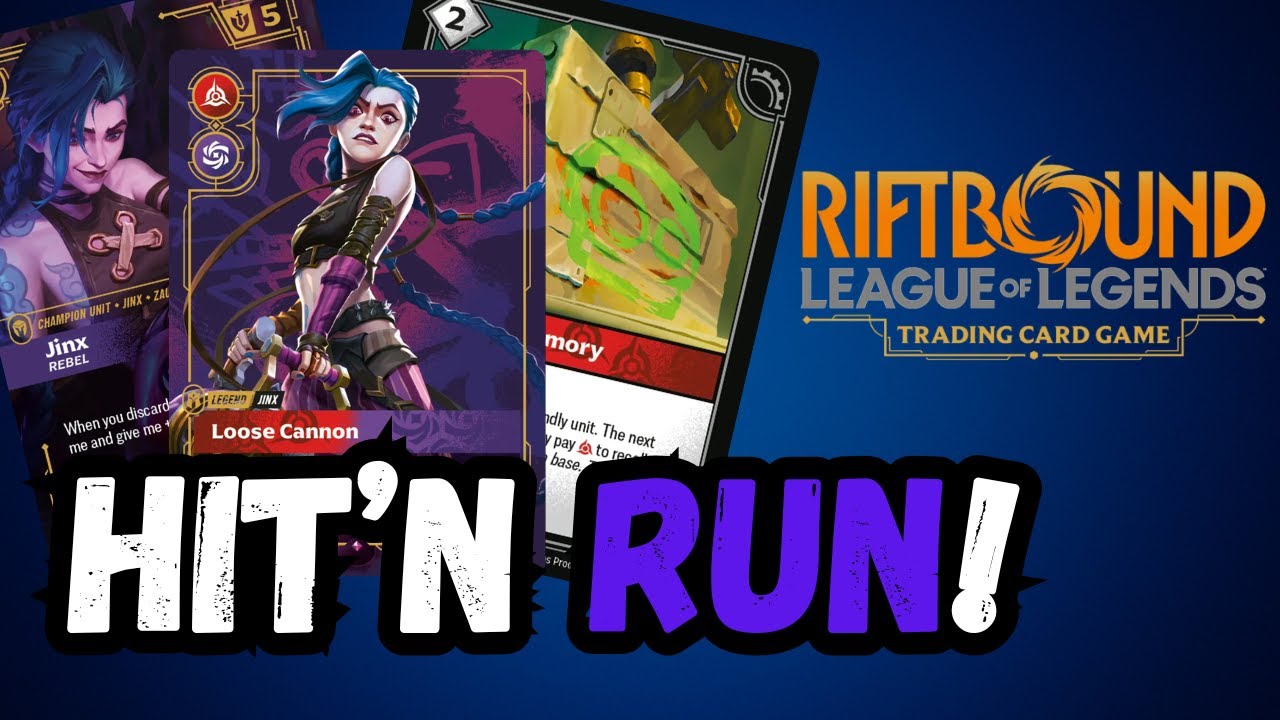 JINX REBEL IS RELENTLESS! | Riftbound: The League of Legends TCG - YouTube