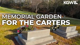 President Jimmy Carters final resting place previewed