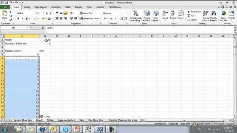 Marketing Statistics in Excel 5.1 Cumulative Distribution Function