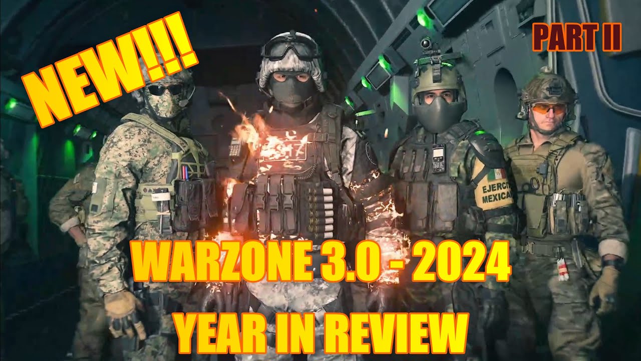 Warzone 3.0 - Year In Review 2024 - Highlights, Funny Clips, Wins, Fails, & Squad Clips - Part 2