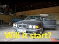 BMW 740i 1993 M60B40 V8 will it start? Supersprint stainless steel exhaust.
