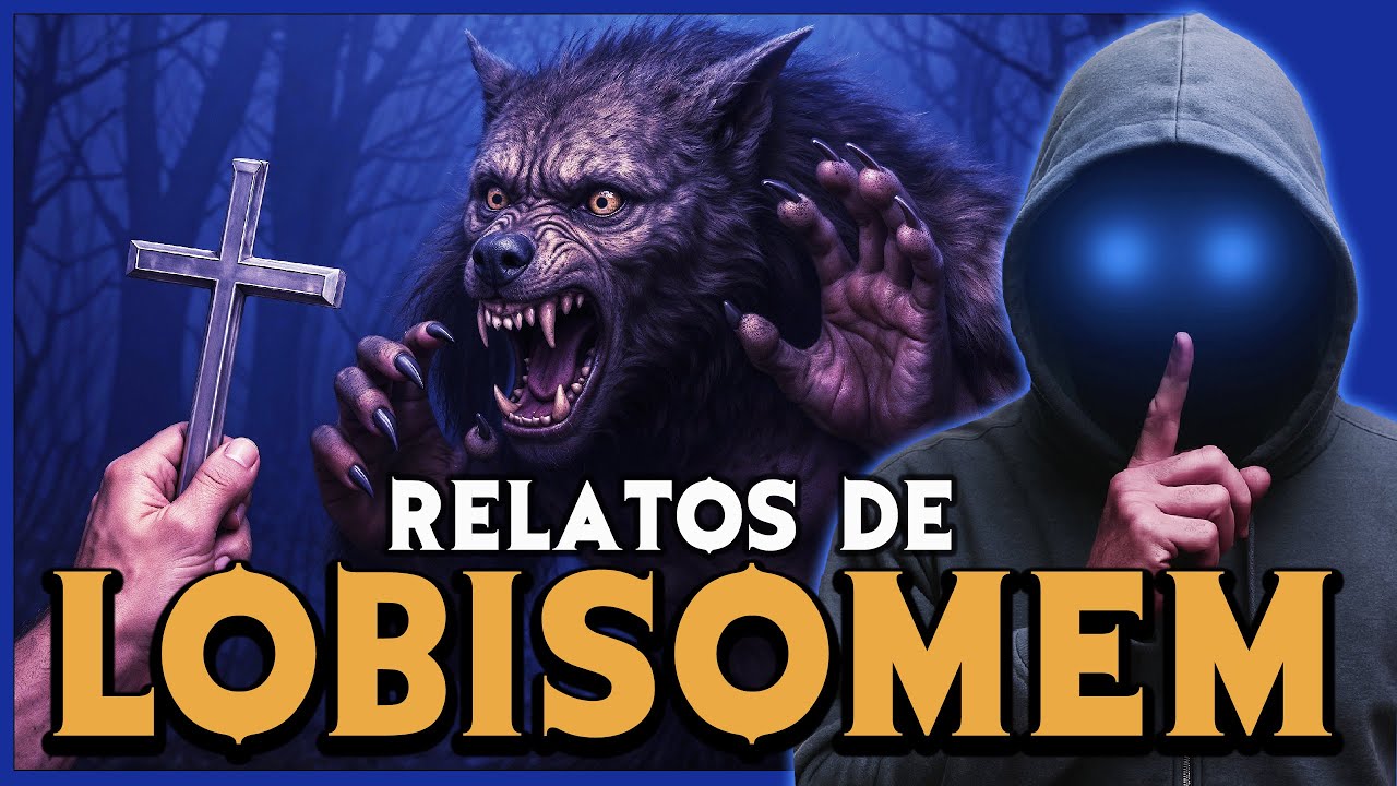 10 Histórias de Terror Sobre Lobisomens ao Som de Chuva | 1h Para Dormir