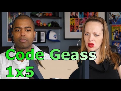 UNCUT Code Geass 1x5 "The Princess and the Witch" (REACTION 🔥)