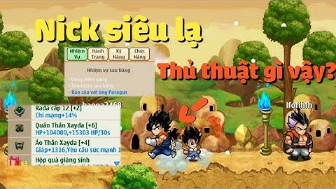 Zong1sao || Review Acc Cực Lạ.. Và Những Bí Ẩn Về Thủ Thuật Chưa Có Lời Giải - Ngọc Rồng Online