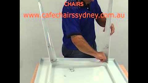 Assembling the Replica Tolix Meeting Table