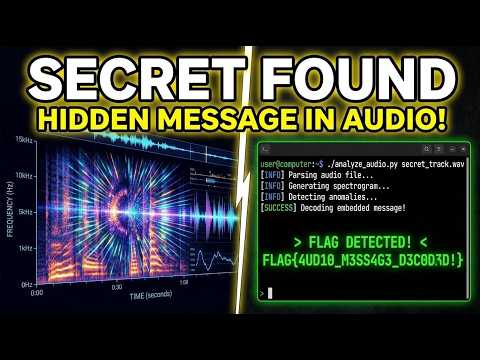 How Hackers Hide Secret Messages in Audio Files | Audio Steg Google CTF (BEGINNER'S QUEST)