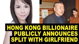 Hong kong billionaire gave ex-girlfriend $250 million, brags about it
in newspaper ad!