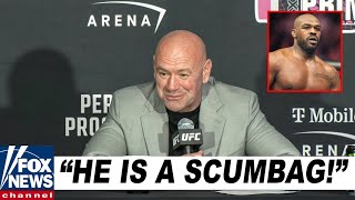 Celebrity 5 Minutes Ago: Dana White PERMANENTLY FIRES Jon Jones From the UFC! 😱🔥 Profile