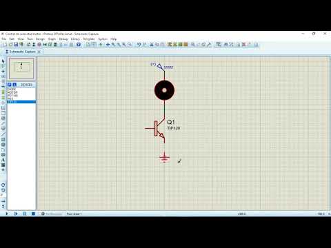 Control de velocidad de un MOTOR | Proteus | Proyectos de Electrónica