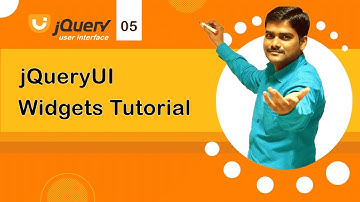 jQuery UI Widgets Tutorial - jQuery UI Tutorial 05 🚀