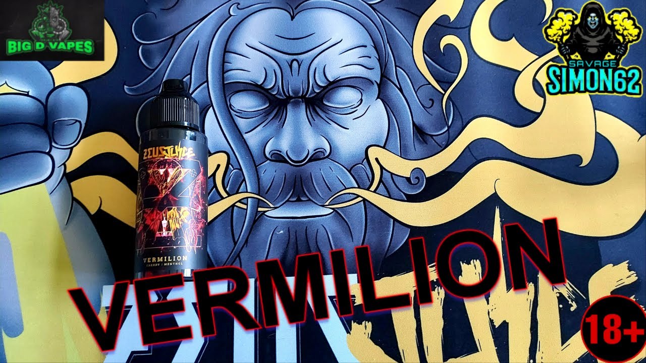 ZEUS JUICE VERMILION E-LIQUID REVIEW 