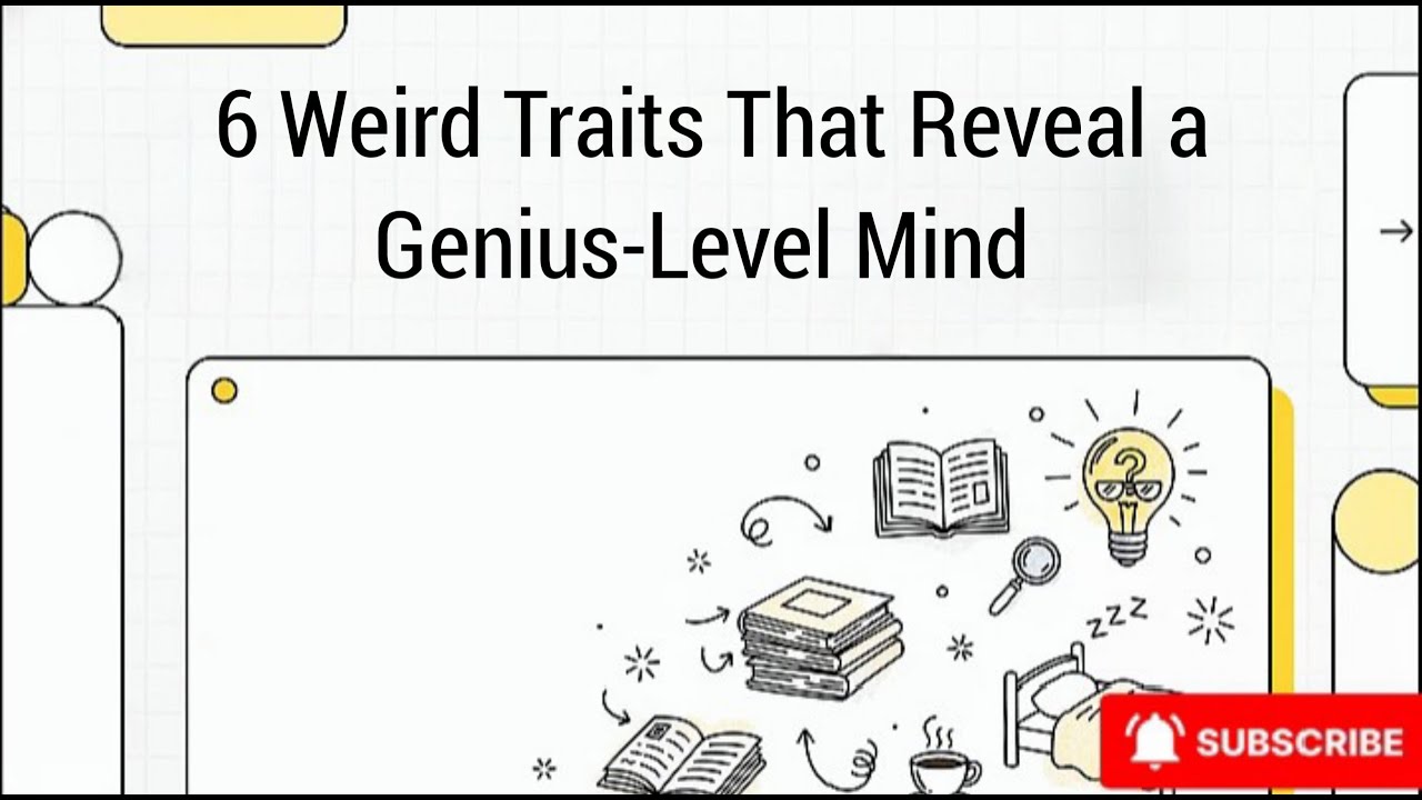 6 признаков того, что вы гений