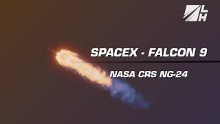 REPLAY! - SpaceX Launches NG-24 To The International Space Station | SLC-40, Cape Canaveral SFS, FL