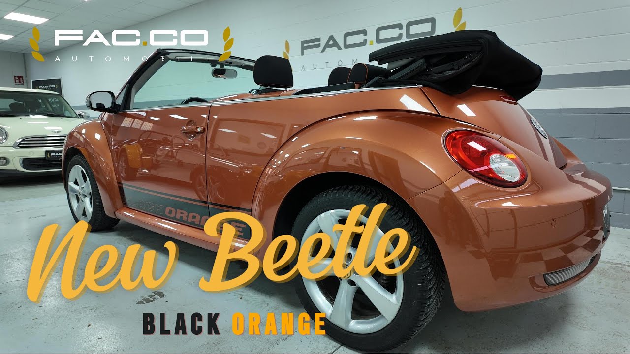 VENDUTO NEW BEETLE Black Orange serie limitata solo 39.900 km! 