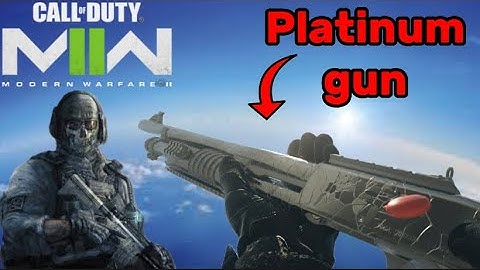 Mw2 platinum camo guide 31/51 (BRYSON 800) shotgun