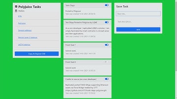 Tasks DApp Ported from Layer 1 to Polyjuice on Layer 2 with Integrated Force Bridge