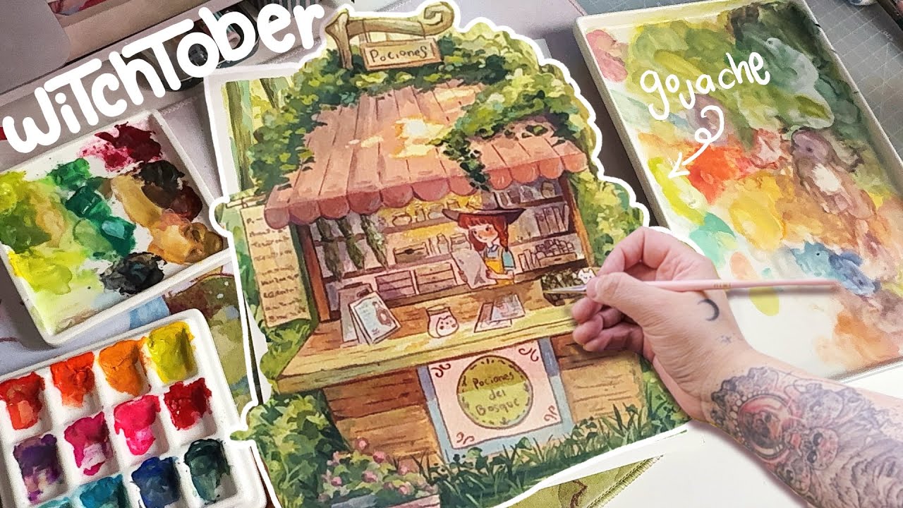 La pesadilla de los retos de dibujo - INKTOBER