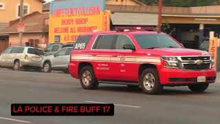 LAFD AP65 RESPONDING