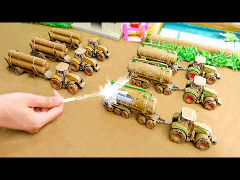 Make hand pump | Wash tractors |@DIY Mini Tractor