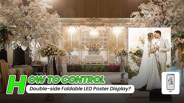 How to Control Your Double-Sided LED Poster with Your Smartphone | LED Display Guide