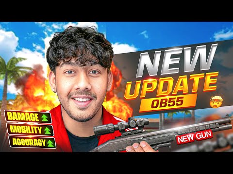 FREE FIRE NEW WEAPON IS NOT SNIPER PLAYER ❌😨 - OB55 PATCH UPDATE