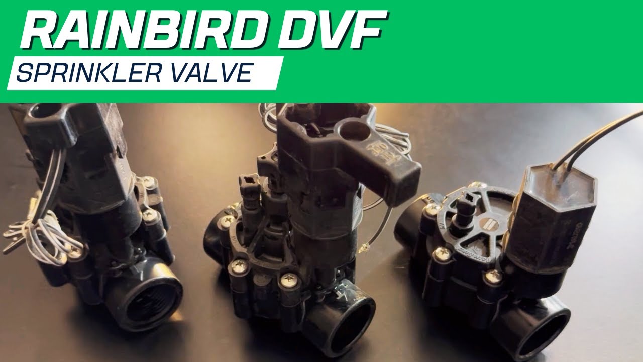 Rainbird DVF Sprinkler Valve Overview