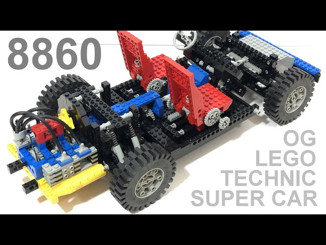 Træ Ære Alexander Graham Bell Vintage LEGO Technic #8860 Car Chassis Review - YouTube