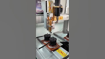 Automatic glue injection machine for motor production