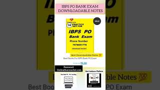 IBPS PO Bank Exam Downloadable Notes screenshot 4