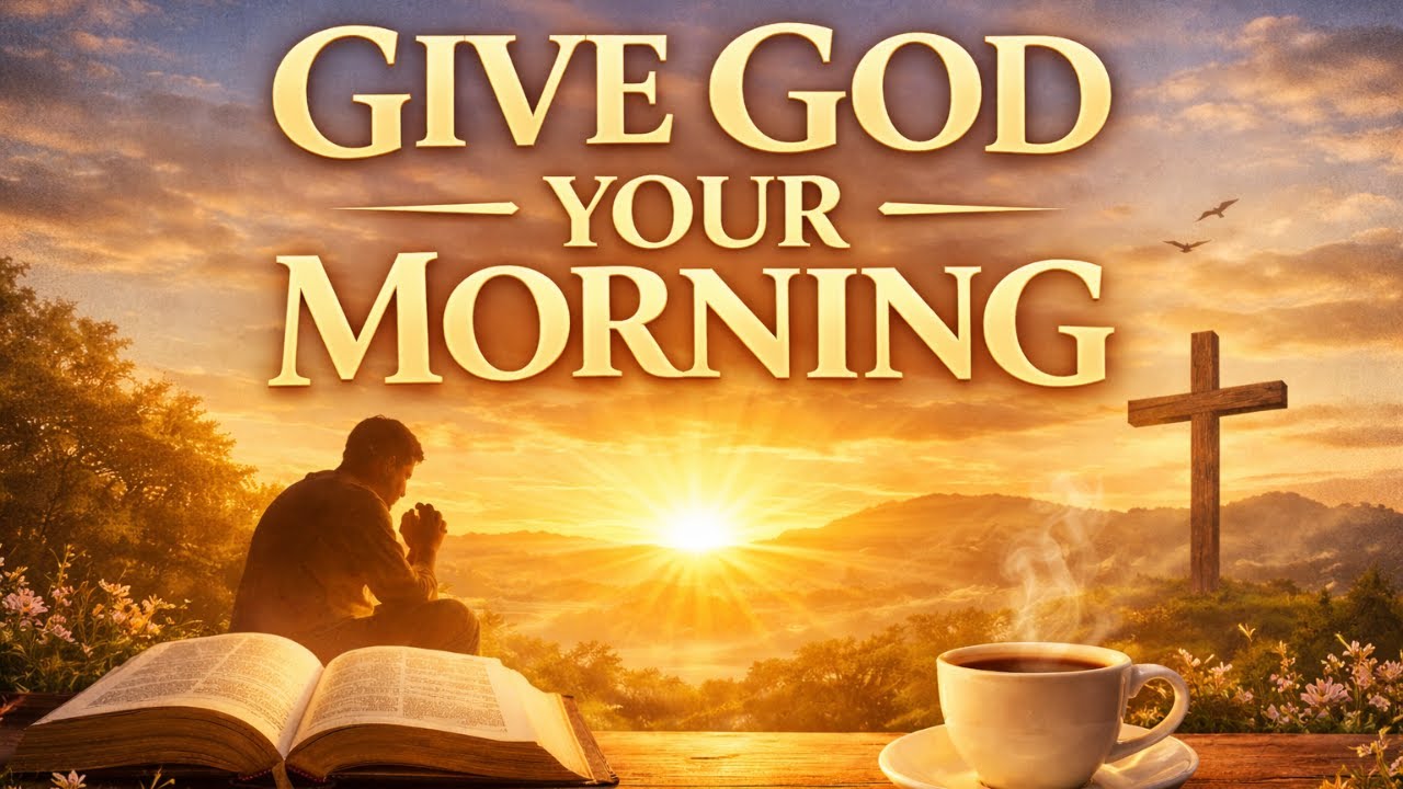 GIVE GOD YOUR MORNING TODAY...