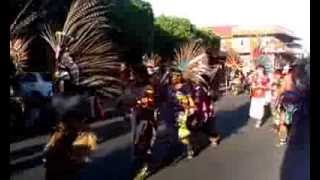 Concheros, prehispanic dance, México
