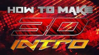 How to make 3d intro with Online for youtube videos screenshot 5