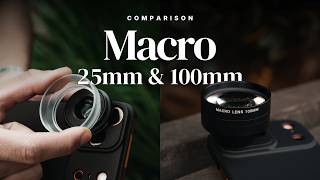 SANDMARC Macro Lenses for iPhone - 25mm V2 & 100mm