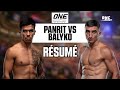 One championship muay thai  panrit vs balyko un main event qui tient ses promesses