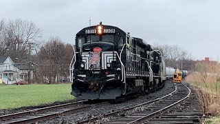 ᴴᴰ Finger Lakes Railway Operations In Canandaigua, New York