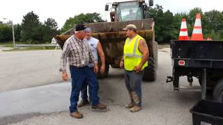 Front end loader Ice bucket challenge