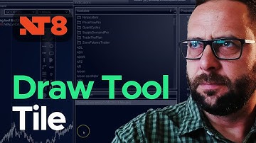 How to use Draw Tool Tile | NinjaTrader 8