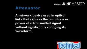 Attenuator Uses