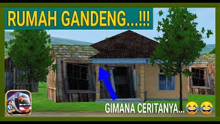 BAGAIMANA CERITA NYA 😂 || ADA RUMAH GANDENG DI BUSSID !! screenshot 2