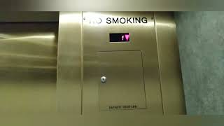 Slow Chime! Schindler HT 330A Hydraulic Elevator at Nordstrom West County Mall Des Peres MO