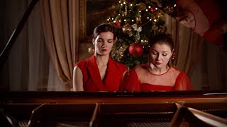 J. Brahms Hungarian Dance No. 5 F# minor. Piano Duo ST-duo Sofia Sakhnova & Antonina Luzko