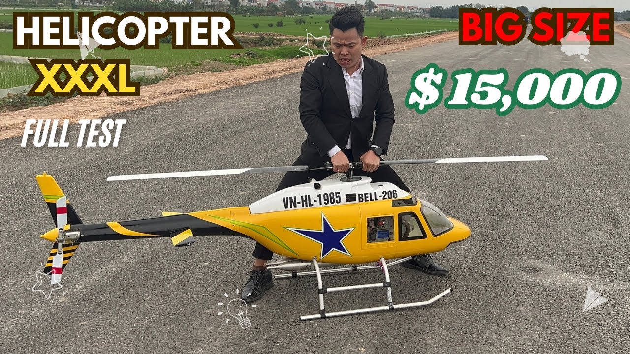 Spent $15,000 on an XXXL Helicopter Big Mistake?