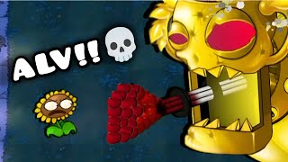 PvZ FUSION pero me ENFRENTÓ al DR.ZOMBOSS en su MÁXIMA DIFICULTAD🗿🗿