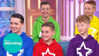 Finalists Five Star Boys Share All On Why They Became A Group Josie Chats With Bgts Judges Tm