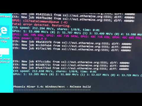 How To Fix Fatal Error on mining Rig