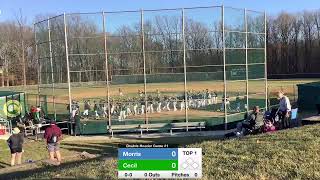 Cecil College vs. Morris | NJCAA Baseball | 3/3/24
