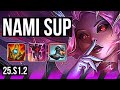 NAMI &amp; Seraphine vs LULU &amp; Twitch (SUP) | 5/3/31 | NA Grandmaster | 25.S1.2