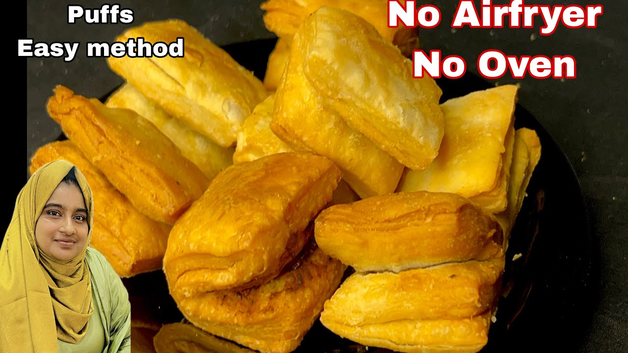 കുട്ടികളുടെ ഇഷ്ടതാരംപഫ്സ് ഉണ്ടാക്കിക്കൊടുക്കാം#ഓവനോ ബീറ്ററോ ഒന്നും വേണ്ട#puffs recipe in Malayalam 